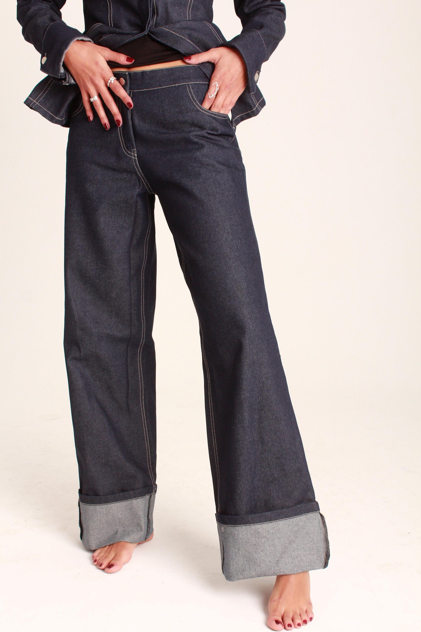 Everline Denim Pants